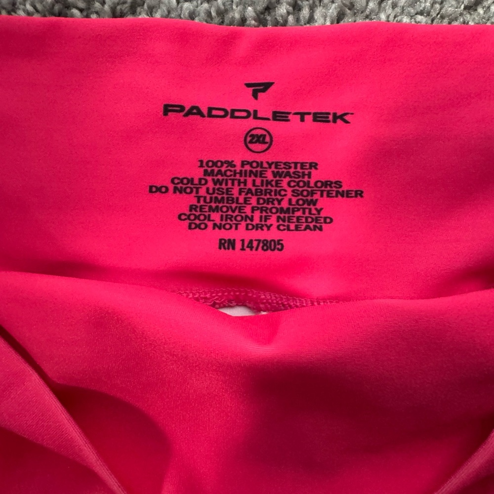 Paddletek Womens Pink Ombre Pickleball Skort Size 2XL - Picture 4 of 6